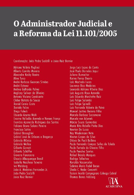 ADMINISTRADOR JUDICIAL E A REFORMA DA LEI 11.101/2005, O