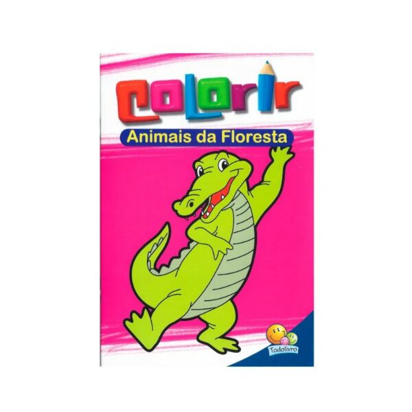ANIMAIS DA FLORESTA - COL. COLORIR