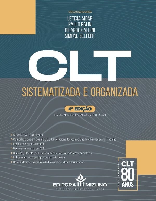 Clt Sistematizada e Organizada