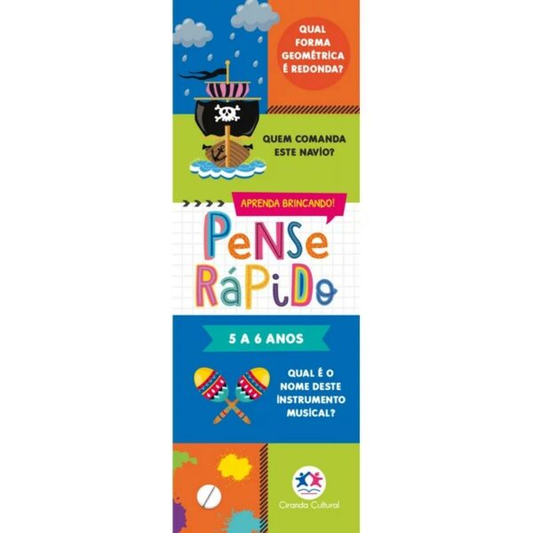 Pense Rapido - 5 a 6 Anos
