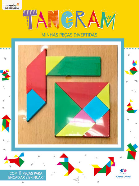Tangram - com 11 Peças para Brincar e Aprender
