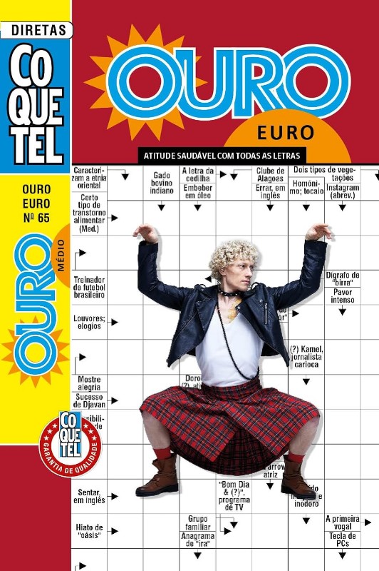 Livro Coquetel Ouro Euro 65 S/p