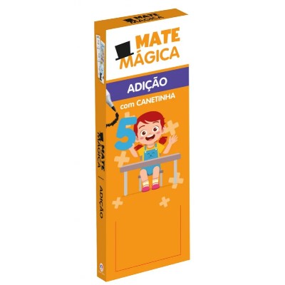 Adicao - Livro Infantil de Matematica com Canetinha Reutilizavel - Atividad