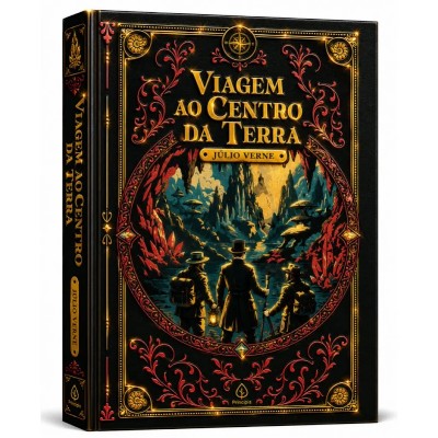Viagem ao Centro da Terra - Edicao Supreme Capa Dura com Alto Relevo
